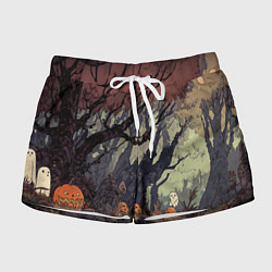 Женские шорты Призрачный лес
