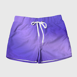 Шорты женские Color purple gradient, цвет: 3D-принт