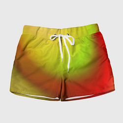 Женские шорты Color multicolored gradient