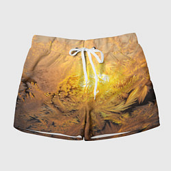 Женские шорты Зимний закат