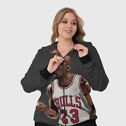 Женский 3D-костюм Bulls 23: Jordan, цвет: 3D-черный — фото 2