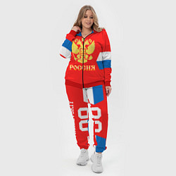 Женский 3D-костюм Сборная РФ: #88 VASILEVSKIY, цвет: 3D-красный — фото 2