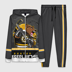 Женский 3D-костюм Boston Bruins, цвет: 3D-белый