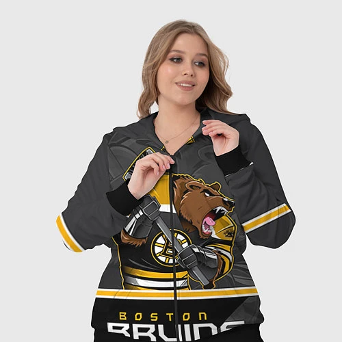 Женский костюм Boston Bruins / 3D-Черный – фото 3