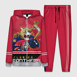 Женский 3D-костюм Florida Panthers, цвет: 3D-меланж