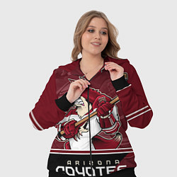 Женский 3D-костюм Arizona Coyotes, цвет: 3D-черный — фото 2