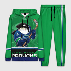 Женский 3D-костюм Vancouver Canucks, цвет: 3D-синий