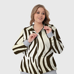 Женский 3D-костюм Шкура зебры, цвет: 3D-меланж — фото 2