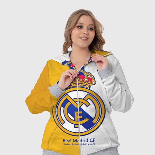 Женский костюм Real Madrid CF / 3D-Меланж – фото 3