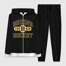 Женский 3D-костюм Boston Bruins: Est.1924, цвет: 3D-белый