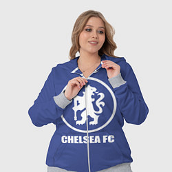 Женский 3D-костюм Chelsea FC, цвет: 3D-меланж — фото 2