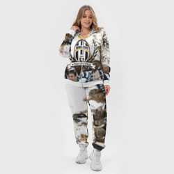 Женский 3D-костюм Juventus5, цвет: 3D-белый — фото 2