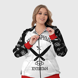 Женский 3D-костюм Повар 1, цвет: 3D-красный — фото 2