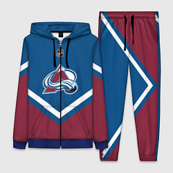 Женский 3D-костюм NHL: Colorado Avalanche, цвет: 3D-синий