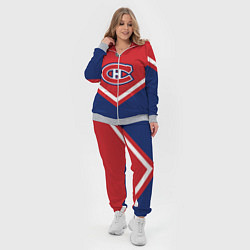 Женский 3D-костюм NHL: Montreal Canadiens, цвет: 3D-меланж — фото 2