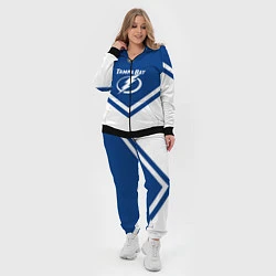 Женский 3D-костюм NHL: Tampa Bay Lightning, цвет: 3D-черный — фото 2