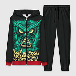 Женский 3D-костюм Bring Me The Horizon: Owl, цвет: 3D-красный