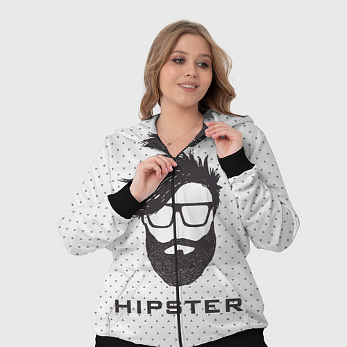 Женский костюм Hipster / 3D-Черный – фото 3