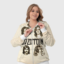 Женский 3D-костюм Led Zeppelin Guys, цвет: 3D-белый — фото 2