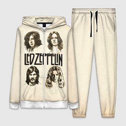 Женский 3D-костюм Led Zeppelin Guys, цвет: 3D-белый