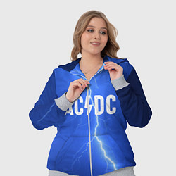 Женский 3D-костюм AC/DC: Lightning, цвет: 3D-меланж — фото 2