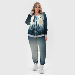 Женский 3D-костюм Motorhead Guitarist, цвет: 3D-меланж — фото 2