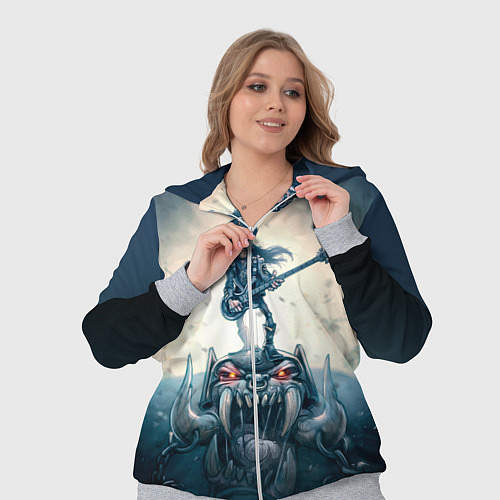 Женский костюм Motorhead Guitarist / 3D-Меланж – фото 3