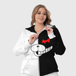 Женский 3D-костюм Monokuma, цвет: 3D-белый — фото 2