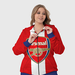 Женский 3D-костюм Arsenal FC: Red line, цвет: 3D-синий — фото 2
