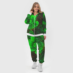 Женский 3D-костюм Зелёная ель, цвет: 3D-белый — фото 2