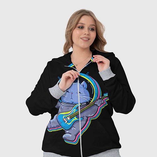 Женский костюм Космокот / 3D-Меланж – фото 3