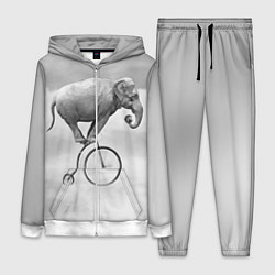 Женский 3D-костюм Hipster Bike, цвет: 3D-белый