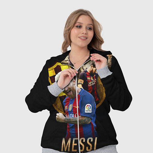 Женский костюм Messi Star / 3D-Меланж – фото 3
