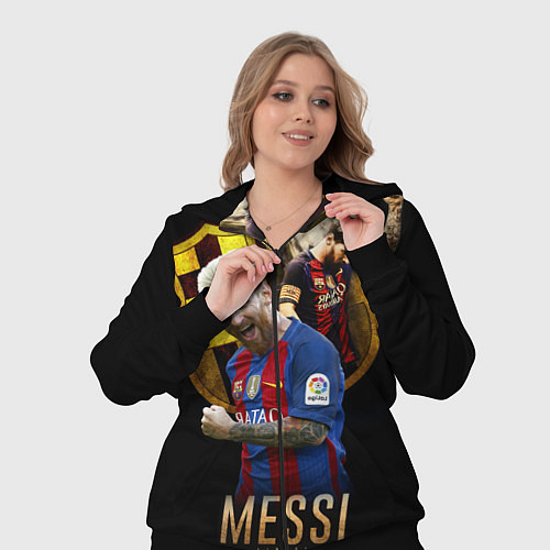 Женский костюм Messi Star / 3D-Черный – фото 3