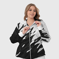 Женский 3D-костюм Black & white, цвет: 3D-белый — фото 2