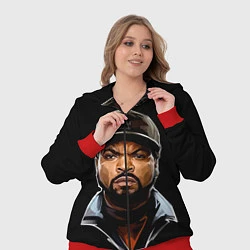 Женский 3D-костюм Ice Cube, цвет: 3D-красный — фото 2