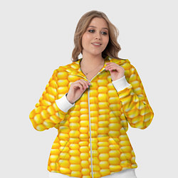 Женский 3D-костюм Сладкая вареная кукуруза, цвет: 3D-белый — фото 2