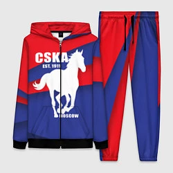 Женский 3D-костюм CSKA est. 1911, цвет: 3D-черный