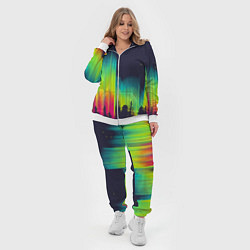 Женский 3D-костюм Северное сияние, цвет: 3D-белый — фото 2