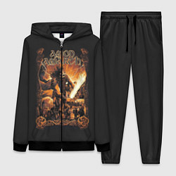 Женский 3D-костюм Amon Amarth: Dark warrior, цвет: 3D-черный