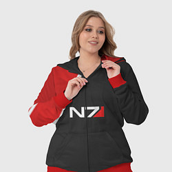 Женский 3D-костюм N7 Space, цвет: 3D-красный — фото 2