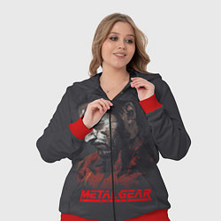 Женский 3D-костюм Metal Gear Solid, цвет: 3D-красный — фото 2