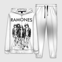 Женский 3D-костюм Ramones Party цвета 3D-белый — фото 1
