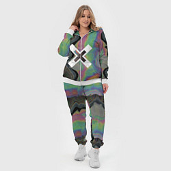 Женский 3D-костюм The XX: Neon Colour, цвет: 3D-белый — фото 2
