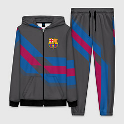 Женский 3D-костюм Barcelona FC: Dark style, цвет: 3D-черный