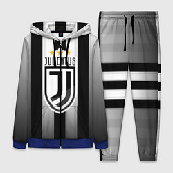 Женский 3D-костюм Juventus FC: New logo, цвет: 3D-синий