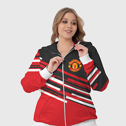 Женский 3D-костюм Man UTD FC: Sport Line 2018, цвет: 3D-белый — фото 2