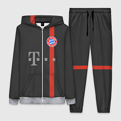 Женский 3D-костюм Bayern FC: Black 2018, цвет: 3D-меланж