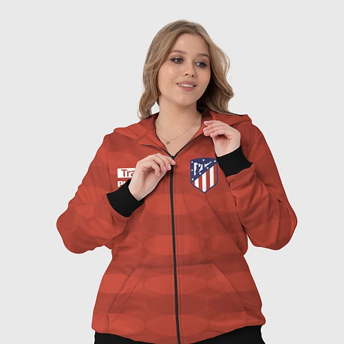 Женский костюм Atletico Madrid: Red Ellipse / 3D-Черный – фото 3