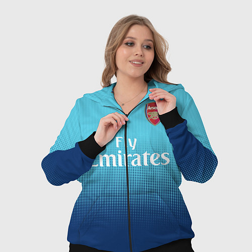 Женский костюм Arsenal FC: Blue Away 17/18 / 3D-Черный – фото 3